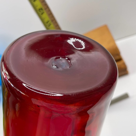 Pilgram Decanter Tequilia Sunset Red and Orange Decanter - Picture 6 of 7